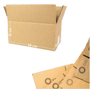 *Piece* Carton Box - Caja Carton - 26x16x12 Cm