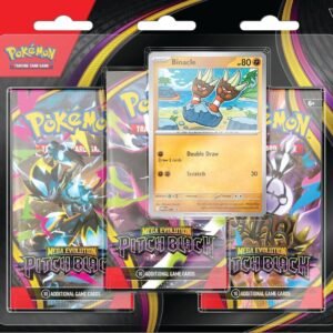 Pokémon TCG: Mega Evolution ME05 - Pitch Black Three- Booster Blister