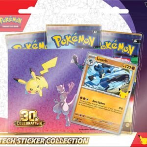 30th Celebration Tech Sticker Collection Lucario or Alolan Exeggutor - ME: 30th Celebration (30C)
